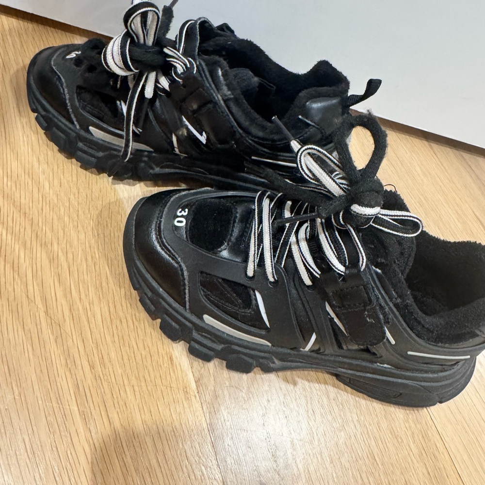 Balenciaga Chunky Track Sneakers size 12 kids sports inspired